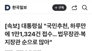 [속보] 대통령실 