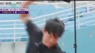 촬영 도중 찐으로 빡친 김남일